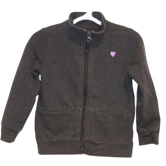 3/$20 🏷 TCP Charcoal Zip Sweater Size 3T - Picture 1 of 2